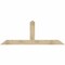 Ekena Millwork Portland Rough Sawn Timber Gable Bracket, Douglas Fir, 84"W x 31"H x 6"D x 6"F, 9/12 Pitch GBW084X31X0606POR00RDF - alternate 1
